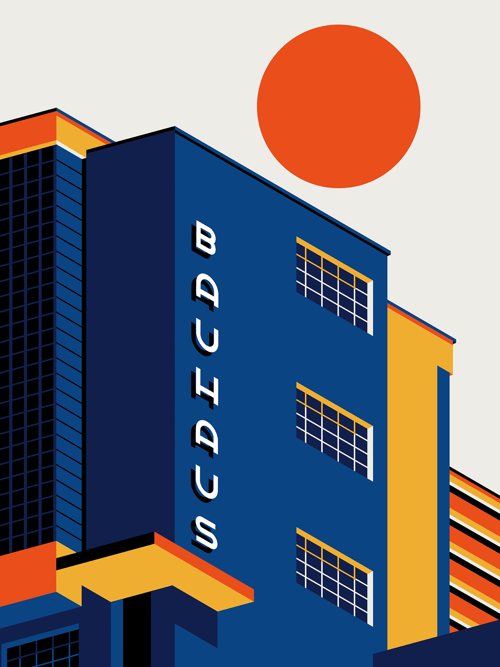 Bauhaus inspired prints